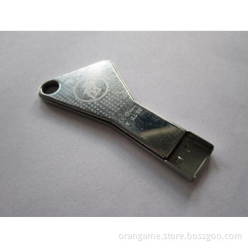 Factory Directly Sale Slim Key USB Flash Disk, Free Smaple Provided